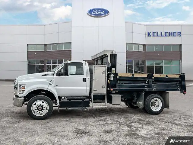2024 Ford F-650 12'9 Voth Steel Dump Body with Cross Box w/ 66 in Cars & Trucks in Brandon - Image 3