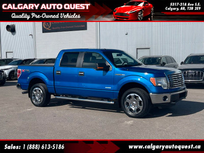  2011 Ford F-150 4WD SuperCrew 145 XLT ECOBOOST // MUST SEE