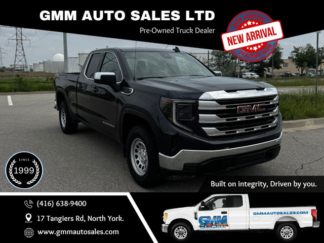 2023 GMC Sierra 1500 SLE 5.3L V8 Double Cab Short Box 4WD in Cars & Trucks in City of Toronto