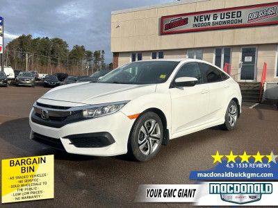 2018 Honda Civic Sedan LX CVT - Premium Audio