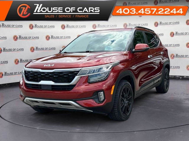 2022 Kia Seltos SX Turbo AWD Bluetooth Leather Seats Sunroof in Cars & Trucks in Calgary