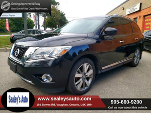 2015 Nissan Pathfinder 4WD PLATINUM | LEATHER | DOUBLE MOON ROOF | HEATED SEATS | HEATED STEERING WHEEL