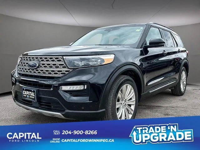 2022 Ford Explorer Limited *Panoramic Sunroof, 360-degree