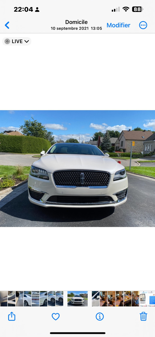 Lincoln MKZ Réserve 2018 in Cars & Trucks in Laval / North Shore - Image 2