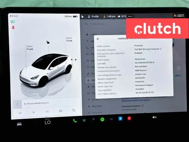 2023 Tesla Model Y Long Range AWD w/ Apple CarPlay, Heated Front in Cars & Trucks in City of Toronto - Image 30