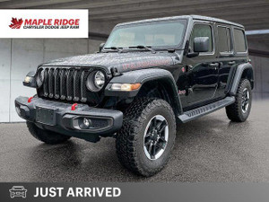 2021 Jeep Wrangler Unlimited Unlimited Rubicon | 1-Owner | 3.6L V6 | Cloth |  Hardtop | 7-Inch Display | Apple Carplay | Lockers