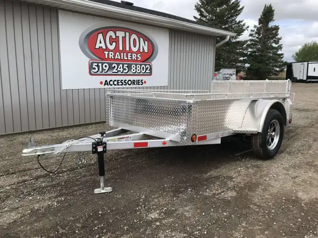 2025 ACTION SERIES MENNONITE MADE UTILITY-ALUMINUM SINGLE AXLE A in Cargo & Utility Trailers in Barrie - Image 4
