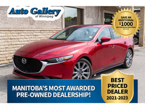 2019 Mazda 3 GT AWD, SUNROOF, HEATED SEATS/WHEEL, CARPLAY