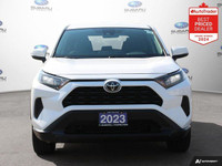 New Price! Ice Cap 2023 Toyota RAV4 LE AWD 8-Speed Automatic 2.5L 4-Cylinder DOHC HEATED SEATS, BACK... (image 7)
