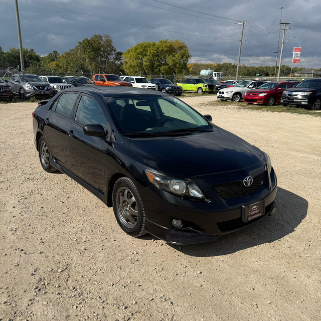 2010 Toyota Corolla S MANUAL TRANSMISSION!!! SPORTY MEETS ECONOM in Cars & Trucks in Winnipeg