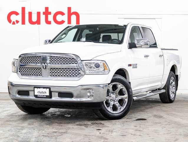 2017 Ram 1500 Laramie Crew Cab 4X4 w/ Push Button Start, Rearvie in Cars & Trucks in City of Toronto