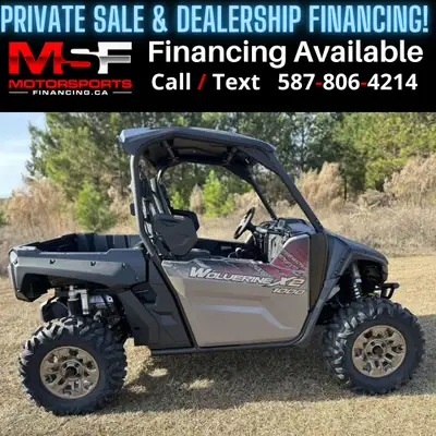 FINANCE ANYTHING IN CANADA PRIVATE SALE & DEALERSHIP FINANCING CALL / TEXT 587-806-4214 APPLY NOW @...