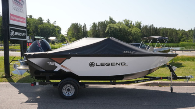 2023 Legend X18 Cognac with Mercury 150 PRO XS / Power Steer / S in Powerboats & Motorboats in Sault Ste. Marie - Image 2