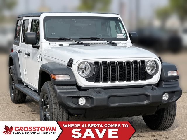 2025 Jeep Wrangler Sport | Cloth Seats | 12.3 Inch Touchscreen in Cars & Trucks in Edmonton