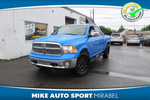 2018 RAM 1500 SLT cabine d'équipe 4x4 caisse de 6,4 pi!! in Cars & Trucks in Laval / North Shore