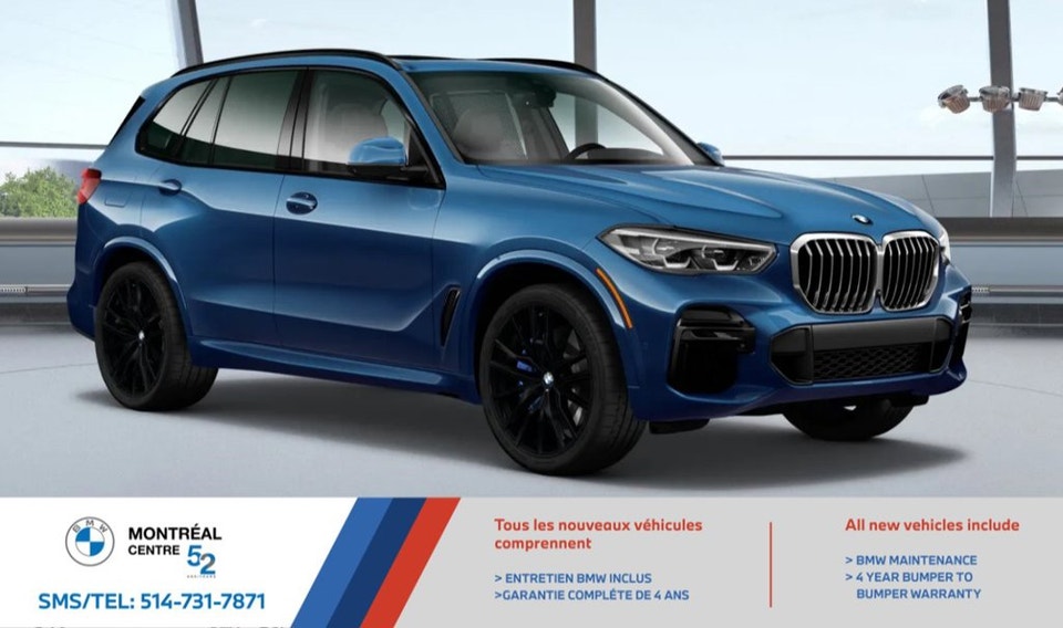 2023 BMW X5 xDrive40i, Premium, M Sport, Roues M 22 po