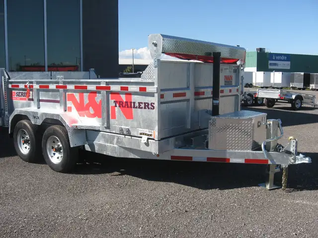 2025 N&N 7X14TA5 Galvanisé a chaud in Cargo & Utility Trailers in City of Montréal - Image 5