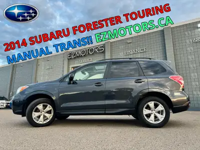 2014 Subaru Forester TOURING/ MANUAL TRANS! ONLY 84395KMS! CERTI