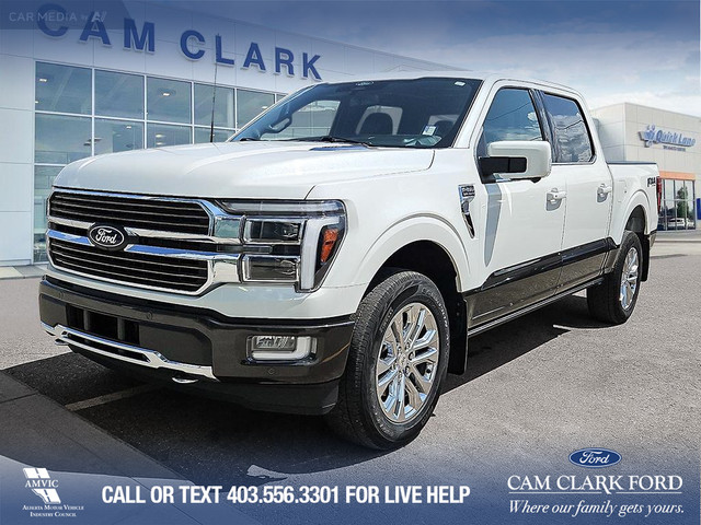 2024 Ford F-150 King Ranch CLEAN CARFAX, UNLEASHED AUDIO, MAX... in Cars & Trucks in Red Deer