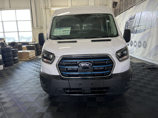 2025 Ford E-Transit Cargo Van 350 MR | PRO POWER ONBOARD | HIGH  in Cars & Trucks in Lloydminster - Image 4