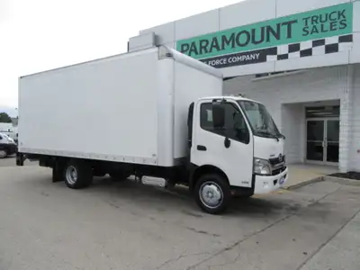 HINO DIESEL ENGINE, AUTO TRANS, A/C, POWER WINDOWS & LOCKS, POWER & HEATED MIRRORS, TILT STEERING WI...