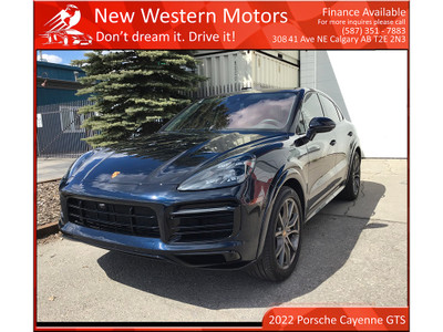  2022 Porsche Cayenne GTS Coupe AWD/ NO ACCIDENTS! LOW KMS!