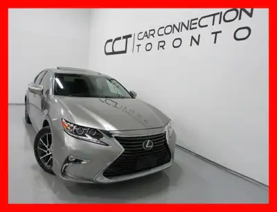 2017 LEXUS ES350 CARFAX VERIFIED, CLEAN TITLE 232,000KM AUTOMATIC TRANSMISSION SILVER EXTERIOR ON BL...