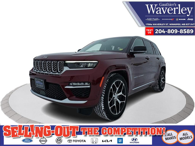 2022 Jeep Grand Cherokee Summit LEATHER | NAV | HEATED FRONT... in Cars & Trucks in Winnipeg - Image 2