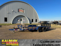 2023 H&H Trailers 82" x 16' Rail Side Utility Base