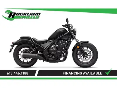 2025 Honda REBEL 500 Le 2025 REBEL 500 est une moto de pointe, haute performance, conçue pour les am...