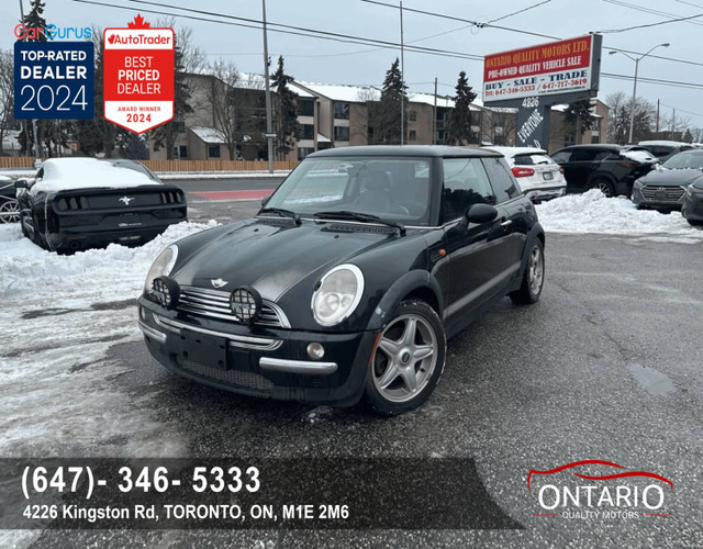 2003 MINI Cooper Hardtop Coupe | Manual in Cars & Trucks in City of Toronto