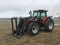 2002 Massey Ferguson MFWD Loader Tractor 6280