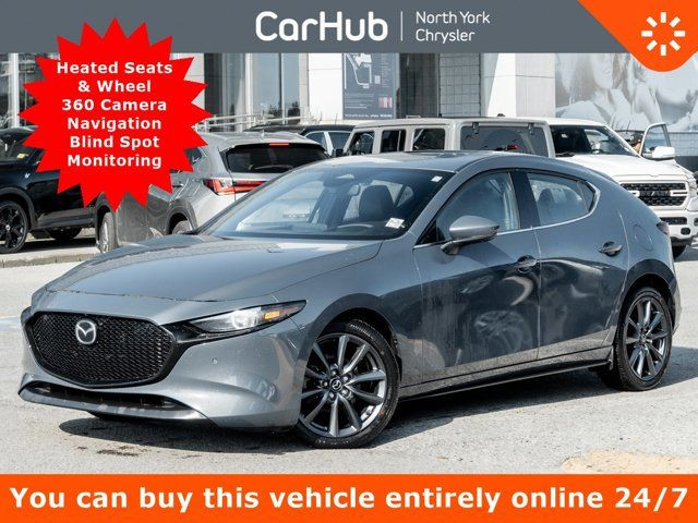2024 Mazda Mazda3 Sport GT Heated Seats & Wheel HUD 360 Cam in Cars & Trucks in City of Toronto