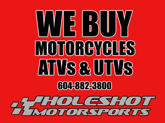 2018 Triumph We Buy Used Motorcycles, ATVs & UTVs in Street, Cruisers & Choppers in Delta/Surrey/Langley