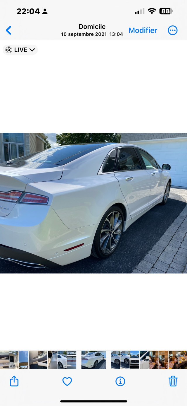 Lincoln MKZ Réserve 2018 in Cars & Trucks in Laval / North Shore - Image 3