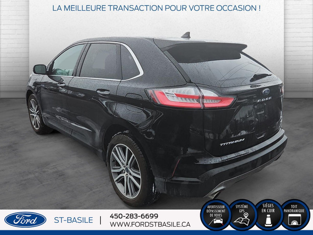 2022 Ford Edge Titanium CUIR TOIT PANO NAVIGATION in Cars & Trucks in Longueuil / South Shore - Image 3