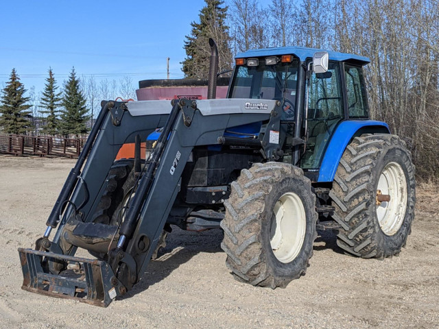 1997 New Holland MFWD Loader Tractor 8560 in Farming Equipment in Edmonton