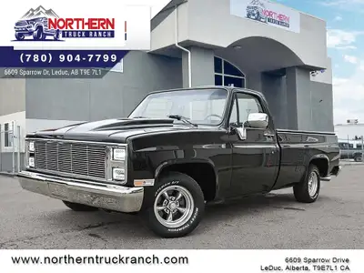WAS: $37900 NOW: $34900 plus taxes and licensing feesThis 1986 GMC C1500 Standard Cab Long Bed is a...
