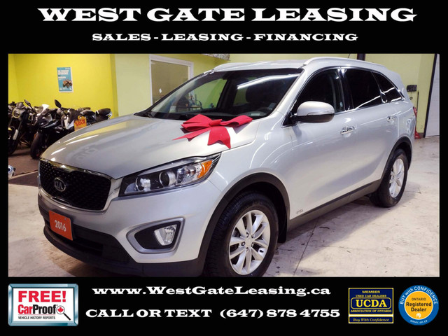 2016 Kia Sorento AWD | CAMERA | HEATED SEATS | NO ACCIDENTS | in Cars & Trucks in Markham / York Region