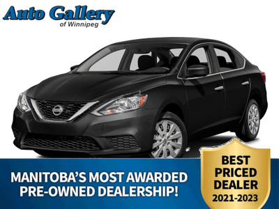  2016 Nissan Sentra S BLUETOOTH, FWD, CLEAN CARFAX, GREAT VALUE!