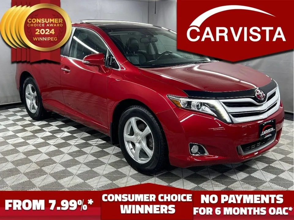 2013 Toyota Venza V6 AWD - LOCAL TRADE IN/LEATHER HEATED SEATS