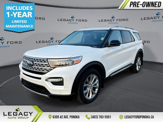 2021 Ford Explorer Limited MOONROOF | TOW PKG | 2ND ROW CAPT CHA in Cars & Trucks in Edmonton
