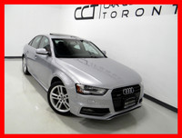 2015 AUDI A4 2.0T QUATTRO TECHNIK CARFAX VERIFIED, CLEAN TITLE 131,000KM AUTOMATIC TRANSMISSION SILV... (image 1)