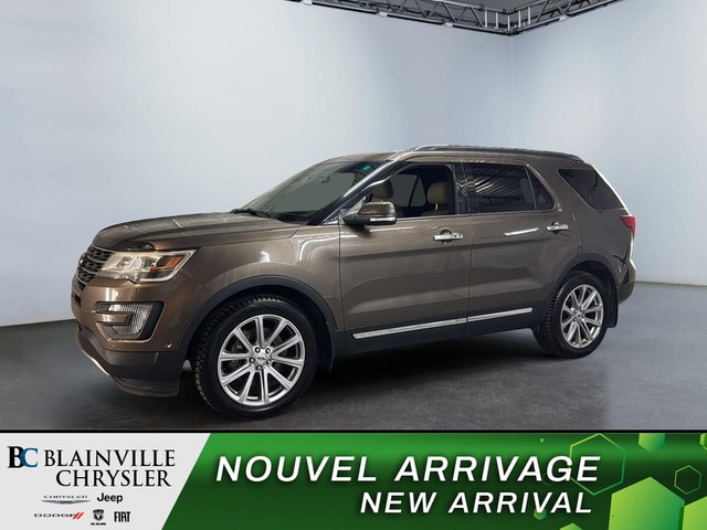 2016 Ford Explorer LIMITED 4WD CUIR CHAUFFANT/VENTILE NAV TOIT P in Cars & Trucks in Laval / North Shore