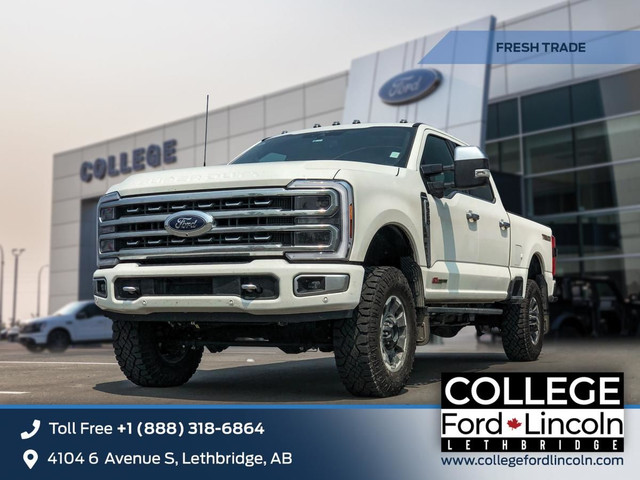 2024 Ford Super Duty F-350 SRW Platinum in Cars & Trucks in Lethbridge