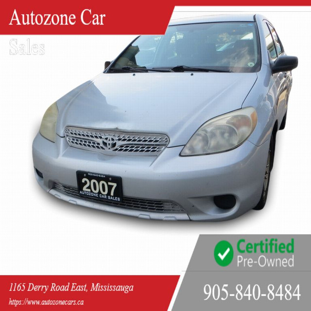 2007 Toyota Matrix Base 5dr Hatchback Automatic in Cars & Trucks in Mississauga / Peel Region