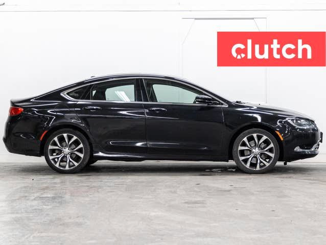 2016 Chrysler 200 C w/ Panoramic Moonroof, Nav, Heated Steering  in Cars & Trucks in Ottawa - Image 4