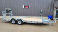 16ft 5 Ton Galvanized Equipment Trailer - Built in Brantford ON