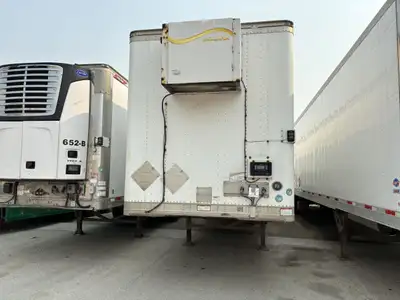 Stock #: V633604 Dry Van, Heater Van, Air suspension, Tandem axle, Steel rims, Wood floor, 36 king p...