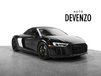 2017 Audi R8 V10 Quattro Spyder, 5.2L V10 540HP , Finished in Mythos Black/Black Soft Top, Black Nap... (image 1)